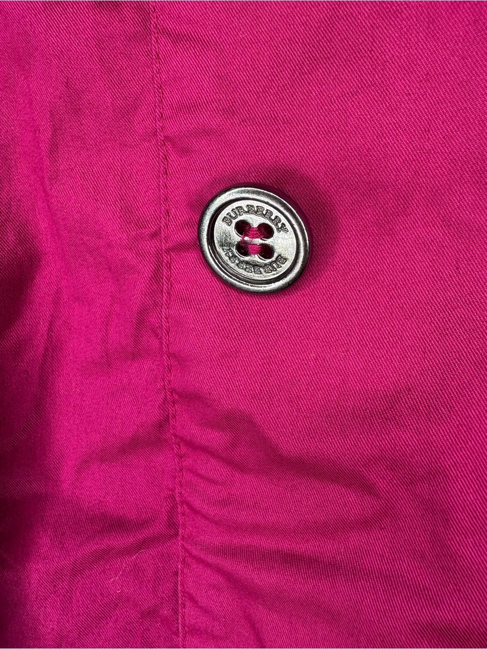 Burberry Girls Magenta Sleeveless Blouse Size 6 years old - Picture 3 of 8